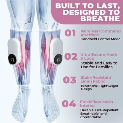 Activyze 3-in-1 Smart Leg Massager